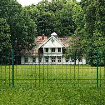 Euro hek 20x0,8 m staal groen 1