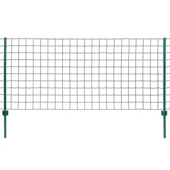 Euro hek 20x0,8 m staal groen 2