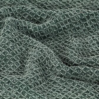 Plaid 125x150 cm katoen donkergroen 5