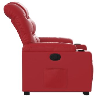 Sta-op-stoel kunstleer rood 10