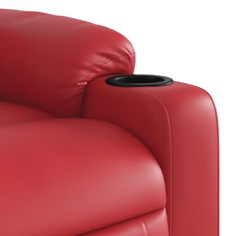 Sta-op-stoel kunstleer rood 11