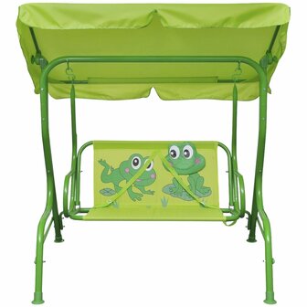 Kinderschommelstoel groen 2