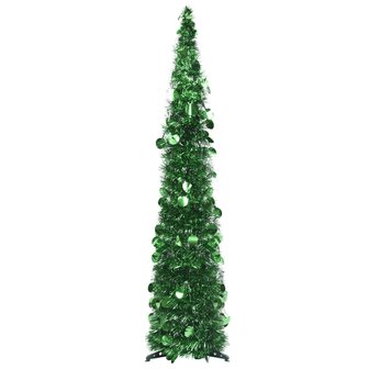 Kunstkerstboom pop-up 120 cm PET groen 1