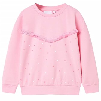 Kindertrui 116 roze 1