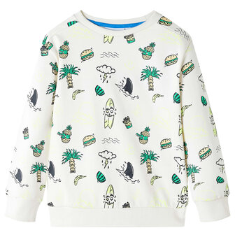 Kindertrui 128 zachtecru 1