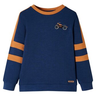 Kindertrui 104 indigo-blauw 1