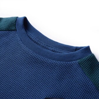Kindertrui 128 marineblauw 3