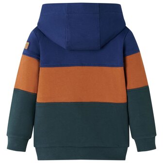 Kindervest met capuchon en rits 116 2