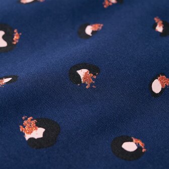 Kindervest met capuchon 104 marineblauw 5