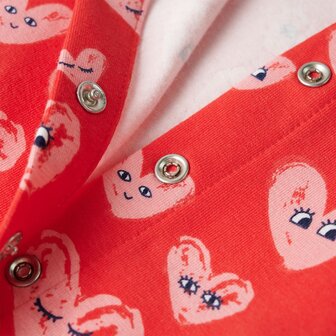 Kinderjumpsuit 116 rood 5