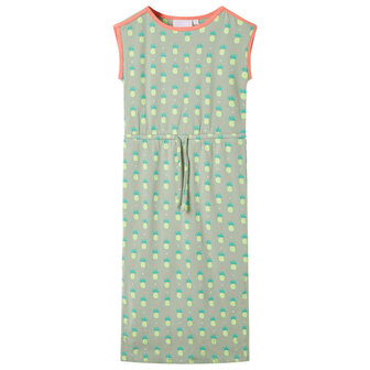Kinderjurk 116 oudmint 1