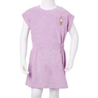 Kinderjurk 104 lila 8