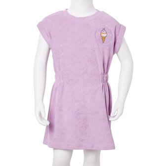 Kinderjurk 140 lila 8