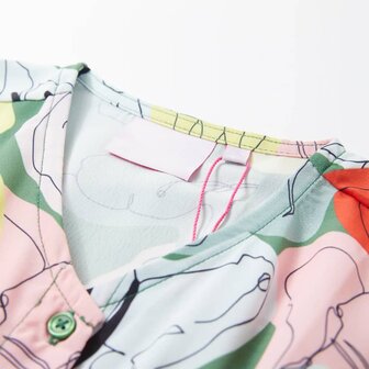 Kinderjurk 140 groen 3