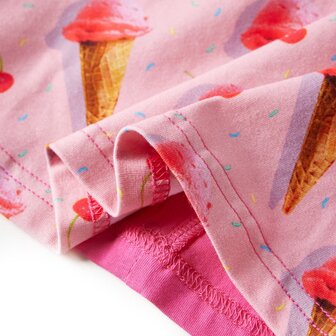 Kinderjurk 116 felroze 6