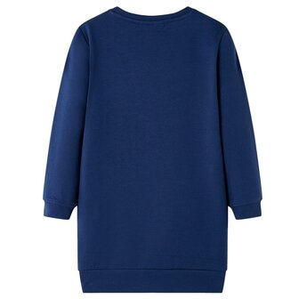 Kinderjurk 92 marineblauw 2