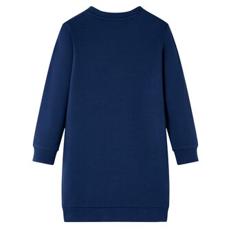Kinderjurk 116 marineblauw 2