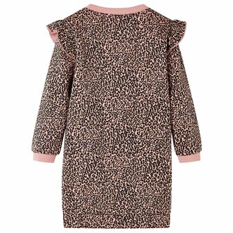 Kinderjurk 92 middelroze 2
