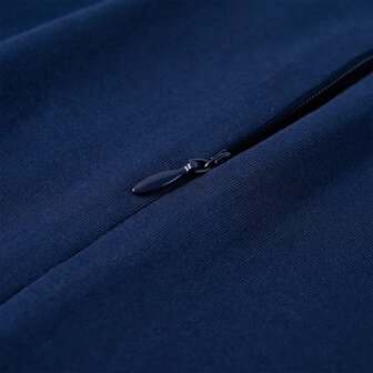 Kinderjurk met lange mouwen 116 marineblauw 7