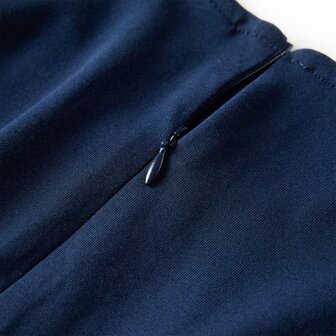 Kinderjurk met lange mouwen 92 marineblauw 6