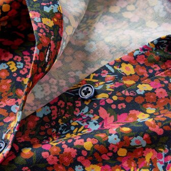 Kinderjurk met lange mouwen 140 meerkleurig 4