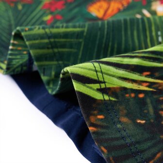 Kinderjurk met lange mouwen 92 marineblauw 6