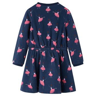 Kinderjurk 92 blauw 2