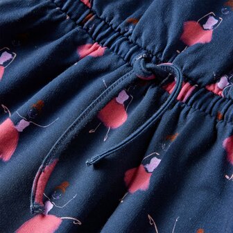 Kinderjurk 92 blauw 4