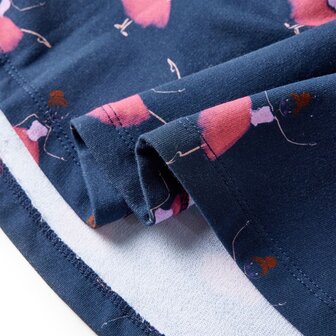 Kinderjurk 92 blauw 6