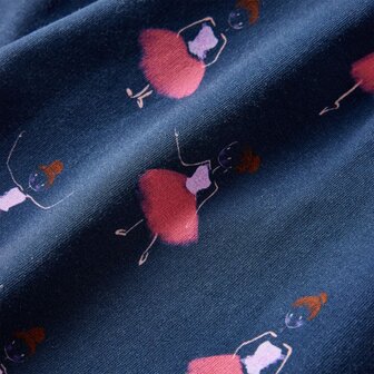 Kinderjurk 92 blauw 7