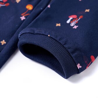 Kinderjurkje 92 marineblauw 5