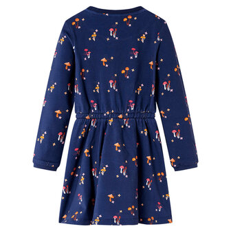 Kinderjurkje 116 marineblauw 2