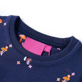 Kinderjurkje 116 marineblauw 3