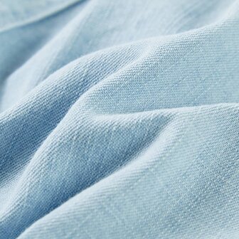 Kinderonesie met korte mouwen 140 zachtblauw 7