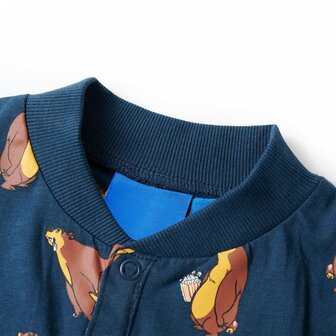 Kinderonesie 92 blauw 3