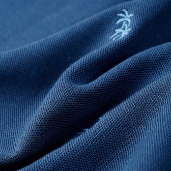 Kinderpoloshirt 128 donkerblauw 7