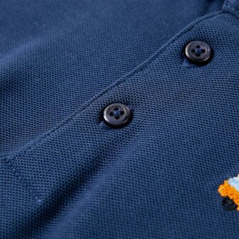 Kinderpoloshirt 140 donkerblauw 5
