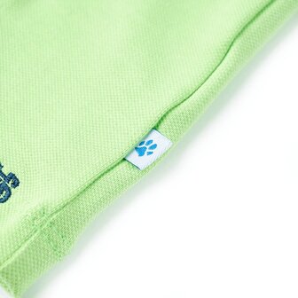 Kinderpoloshirt 92 neongroen 5