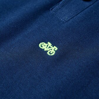 Kinderpoloshirt 140 marineblauw 4