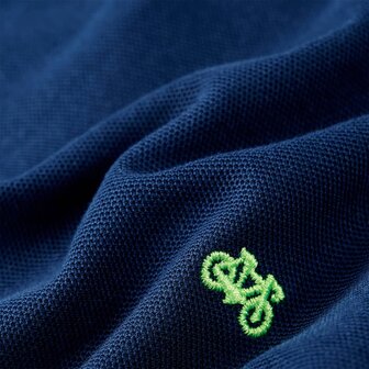 Kinderpoloshirt 140 marineblauw 7