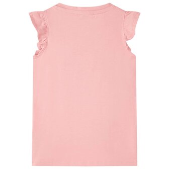 Kindershirt 92 roze 2