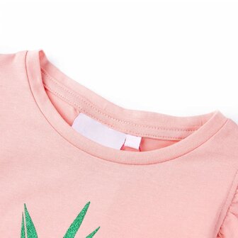 Kindershirt 128 roze 3