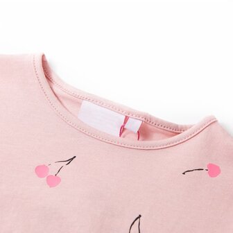 Kindershirt 92 lichtroze 3
