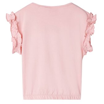 Kindershirt 104 lichtroze 2
