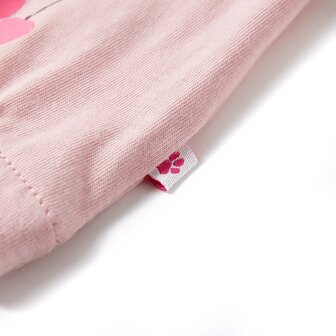 Kindershirt 128 lichtroze 5