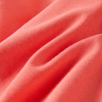 Kindershirt met kapmouwen 116 koraalkleurig 7