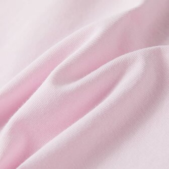 Kindershirt met kapmouwen 128 zachtroze 7