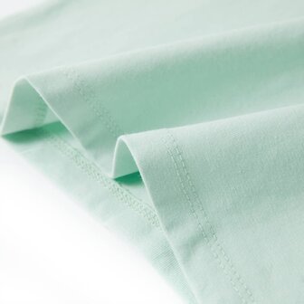 Kindershirt met kapmouwen 104 lichtmintkleur 6
