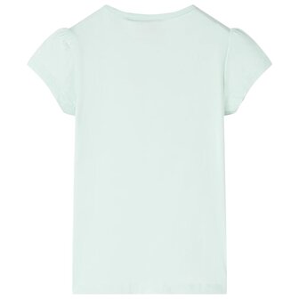Kindershirt 140 lichtmint 2