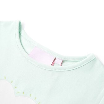 Kindershirt 140 lichtmint 3
